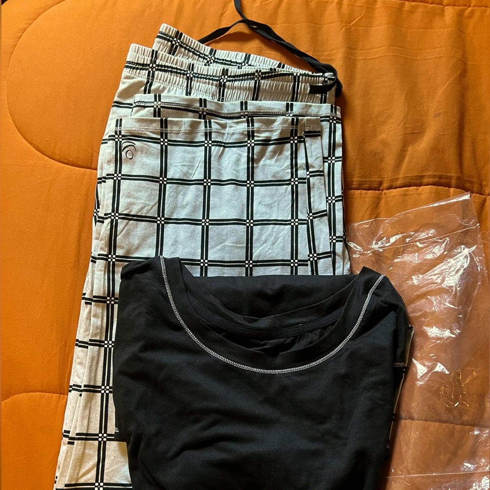 Cuddl Duds Cozy Jersey Long Sleeve Top & Pants